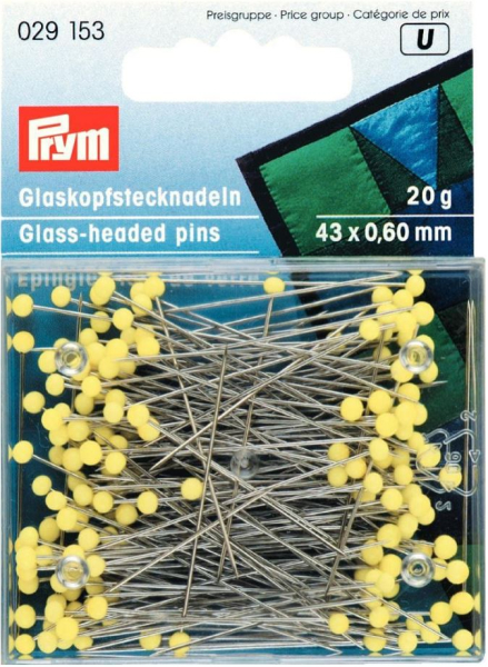 Glashopfstecknadeln